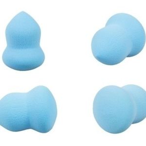 4 PIECE FLAWLESS MAKEUP BLENDER FOUNDATION SPONGES